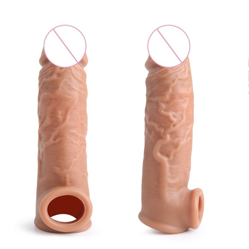 Reusable Penis Enlargement Silicone Condom